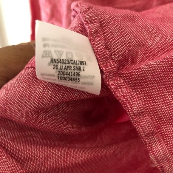 Janie and Jack Red Baby Button Down Shirt 2T - Picture 7 of 7